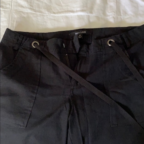 Black drawstring pants - Picture 2 of 5